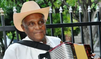 El compositor y rey vallenato Nafer Durán.