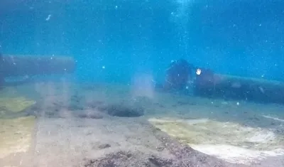 Imagen del emisario submarino.