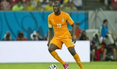 Yaya Toure, volante africano. 