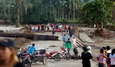 Tembin dejó un centenar de desaparecidos.