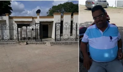 Vivienda donde residía en Sabanalarga, María Alejandra y su papá, Mario Pacheco.