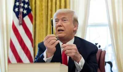 Donald Trump, presidente de Estados Unidos.