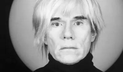 El artista Andy Warhol.