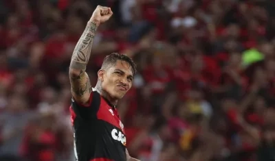 Paolo Guerrero, delantero peruano. 