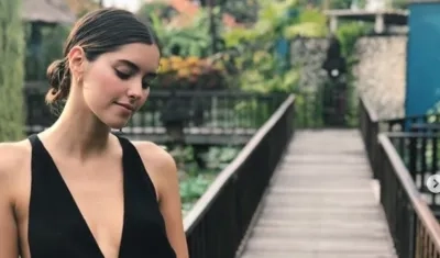 La exmiss Universo, Paulina Vega.