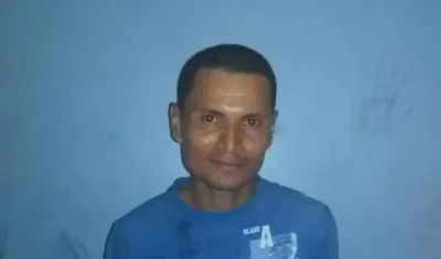 Freddy Cruz García, tras ser capturado.