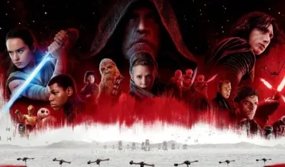 Imagen de la película 'Star Wars: The last Jedi'.