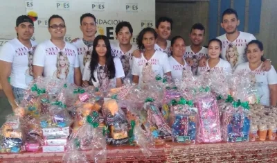 Club de fans de Shakira en Barranquilla.