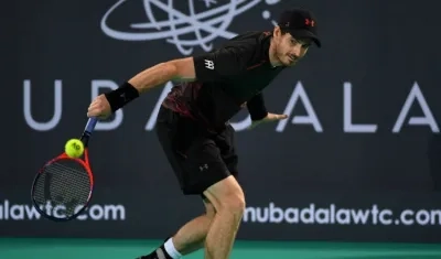 Andy Murray, tenista escocés. 