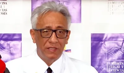 Carlos Eduardo Valdés Director de Medicina Legal - Colombia