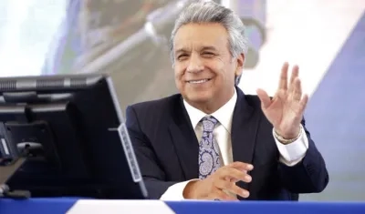Lenín Moreno, Presidente de Ecuador.