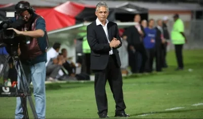 Reinaldo Rueda, técnico colombiano. 