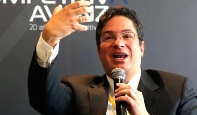 El director de la DIAN, Santiago Rojas.