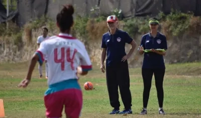 Juan José Ordóñez y su esposa Brig Jones. 