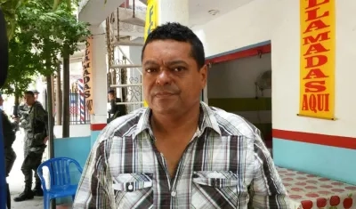 Dixon Alberto González Herrera, padre del patrullero.