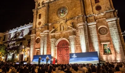 Concierto en la Plaza de San Pedro Claver.