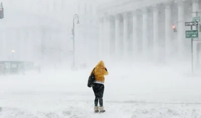 La tormenta paralizó toda la ciudad.