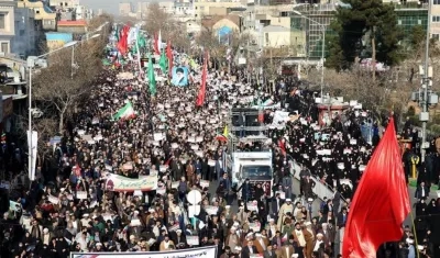 Irán ha tenido muchas protestas en contra y a favor del régimen.