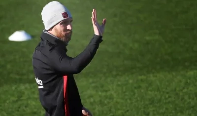 Lionel Messi, delantero argentino. 