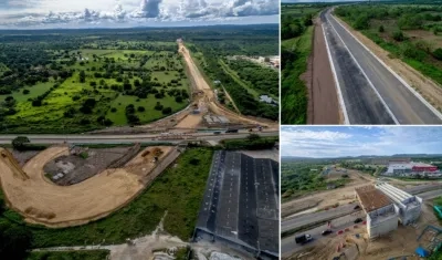 Así van cada uno de los puntos de la obra.