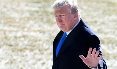 Donald Trump, presidente de los Estados Unidos. 