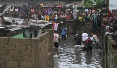Inundaciones en la Républica Democrática del Congo. 