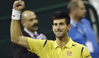 Novak Djokovic, tenista serbio. 