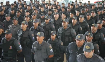 Policía de Río Grande do Norte. 