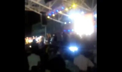 Jorge Oñate en concierto.