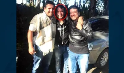 Eduardo Ruiz se reunió con sus familiares.