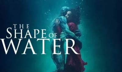 Portada de "The Shape of Water", la gran favorita.