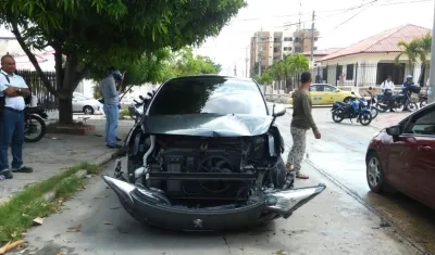 Estado en que quedó el vehículo.