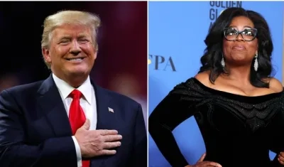 Donald Trump y Oprah Winfrey.