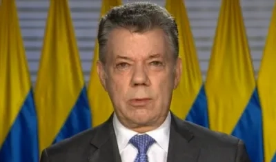 El Presidente Juan Manuel Santos