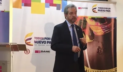 Mauricio Perfetti, director del DANE.