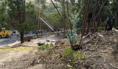 Lugar de la explosión 