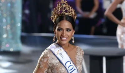 Andrea Tovar, señorita Colombia 2016.