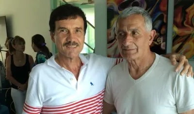 Carlos Ricardo y Juan Ramón Verón. 