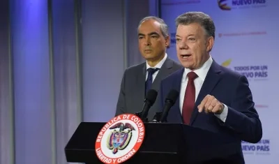 Juan Manuel Santos.