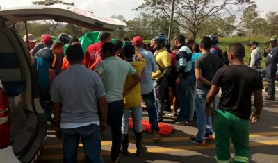 Lugar de los hechos.