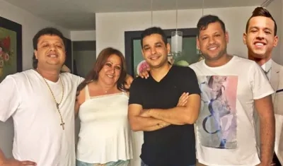 Rafael Santos, Patricia Acosta, Diomedes de Jesús, Luis Ángel Díaz y Martín Elías.