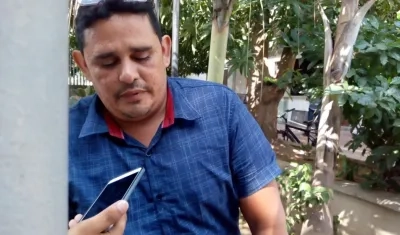 Geovani Torres, padre de Miguel Ángel.