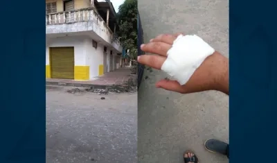 El inmueble de la disputa familiar y la mano herida del sobrino del excontralor Jorge Iglesias.