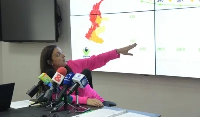 Karen Abudinen, directora del ICBF.