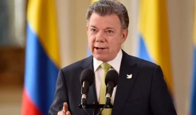Juan Manuel Santos.