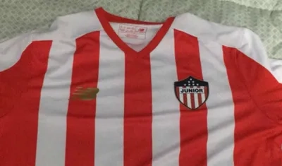Camiseta de Junior temporada 2018. 