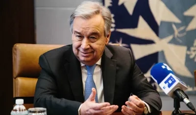 El secretario general de la ONU, António Guterres