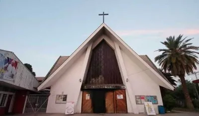 Una de las iglesias atacadas.