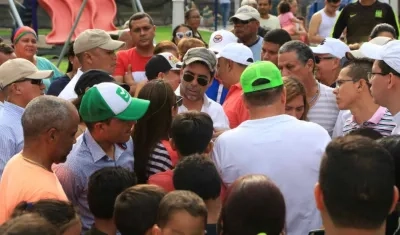 Alejandro Char, Alcalde de Barranquilla. 