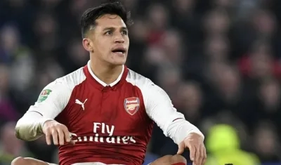 Alexis Sánchez, jugador del Arsenal. 